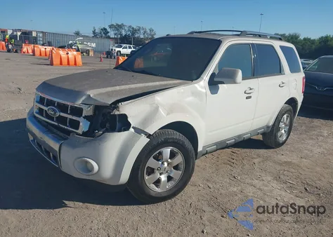 2012 Ford Escape Limited z USA, uszkodzony, nr VIN 1FMCU0EG4CKC25114